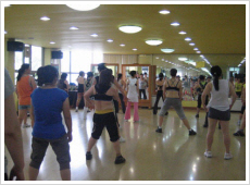 행정복지센터 체력단련실