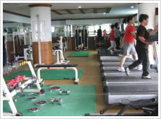 행정복지센터 헬스실