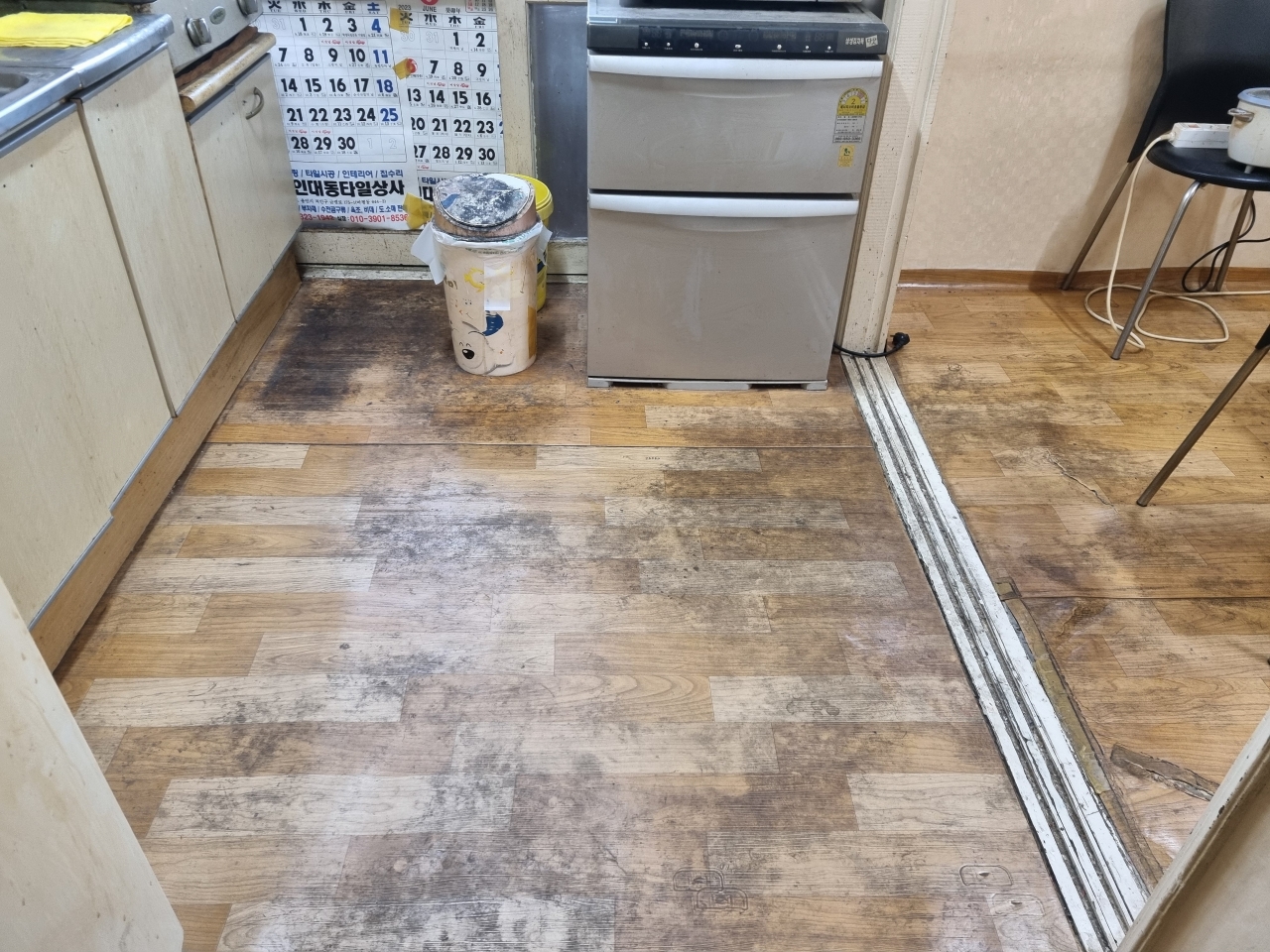 역북동, 대한적십자 역삼봉사회와 용인크리스포터봉사단 저소득계층 집수리 지원