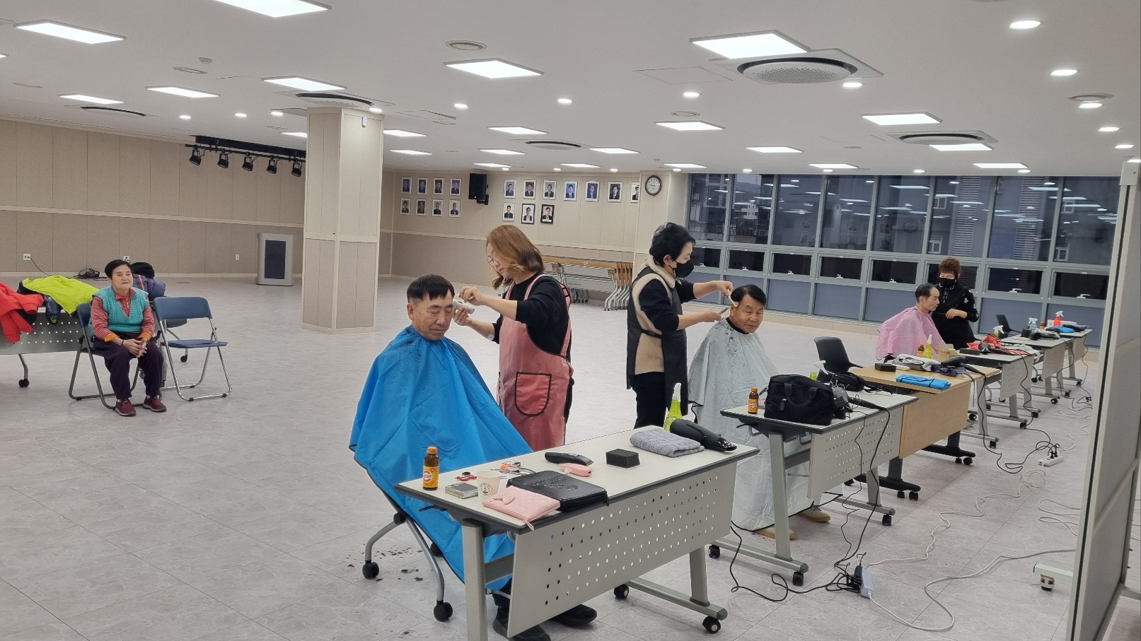 25년 1월 이미용 봉사