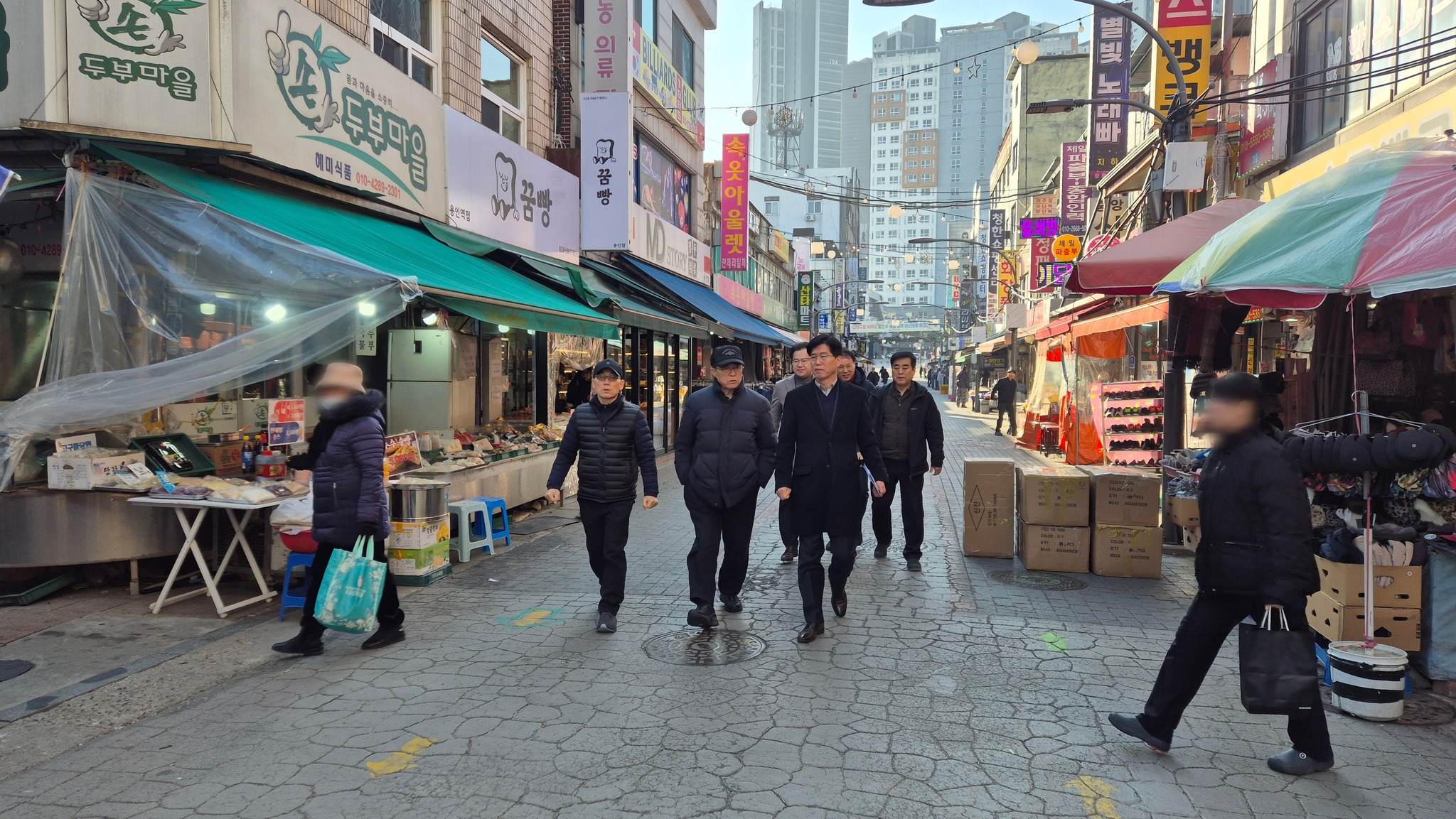 처인구의 새해 첫걸음, 현장 속으로